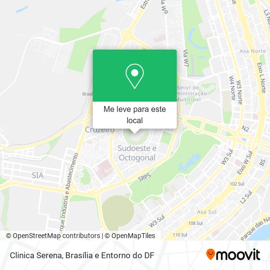 Clinica Serena mapa