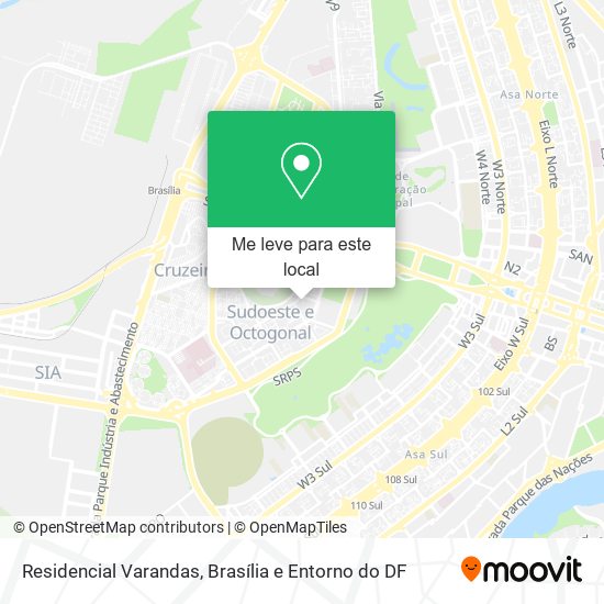 Residencial Varandas mapa
