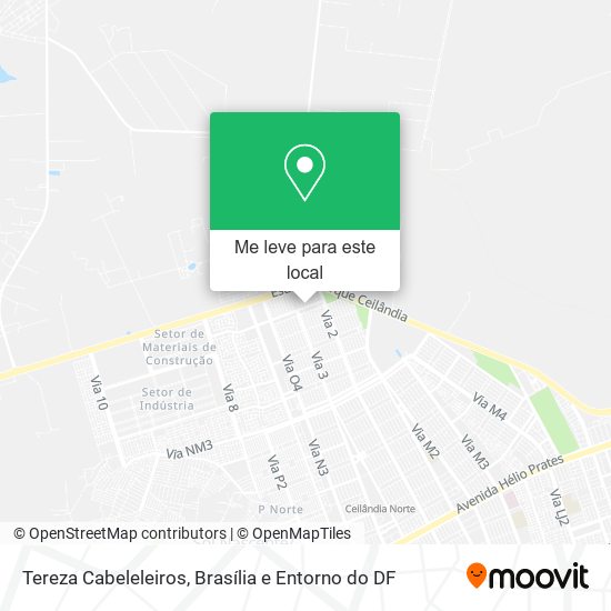 Tereza Cabeleleiros mapa