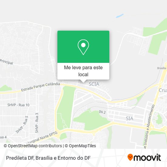 Predileta DF mapa