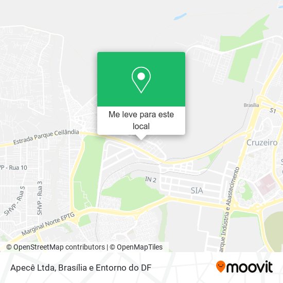 Apecê Ltda mapa