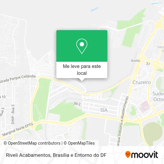 Riveli Acabamentos mapa