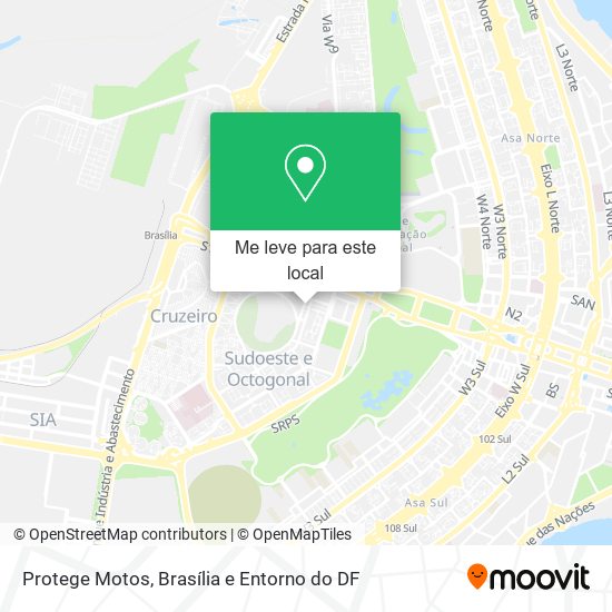 Protege Motos mapa