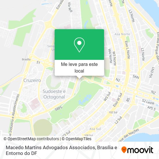 Macedo Martins Advogados Associados mapa