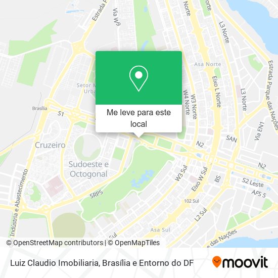 Luiz Claudio Imobiliaria mapa