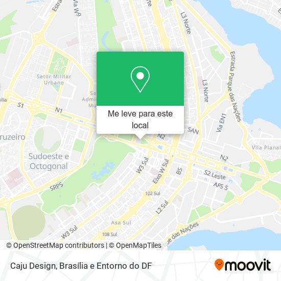 Caju Design mapa