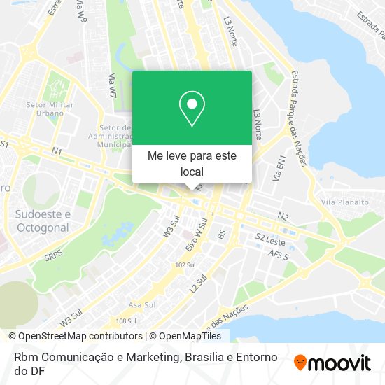 Rbm Comunicação e Marketing mapa