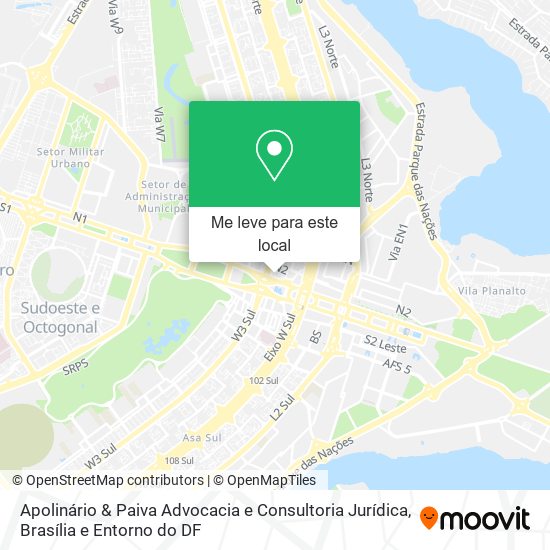 Apolinário & Paiva Advocacia e Consultoria Jurídica mapa