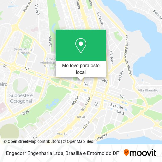Engecorr Engenharia Ltda mapa
