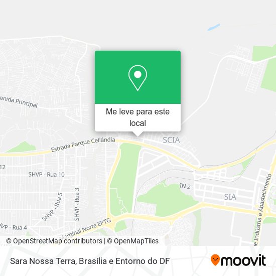 Sara Nossa Terra mapa
