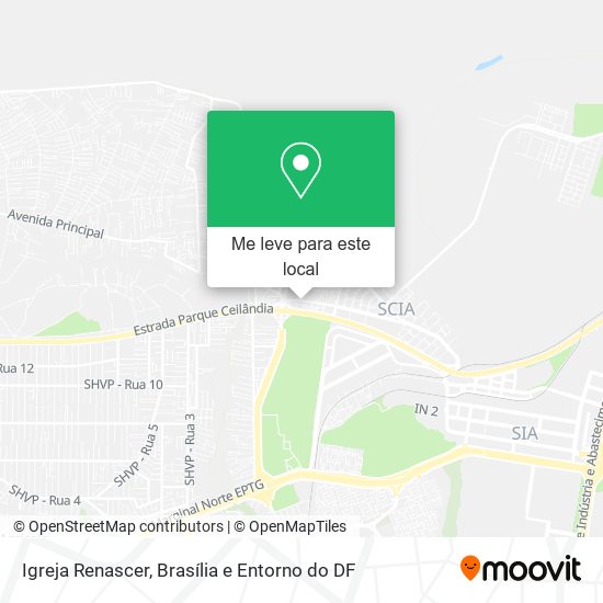 Igreja Renascer mapa
