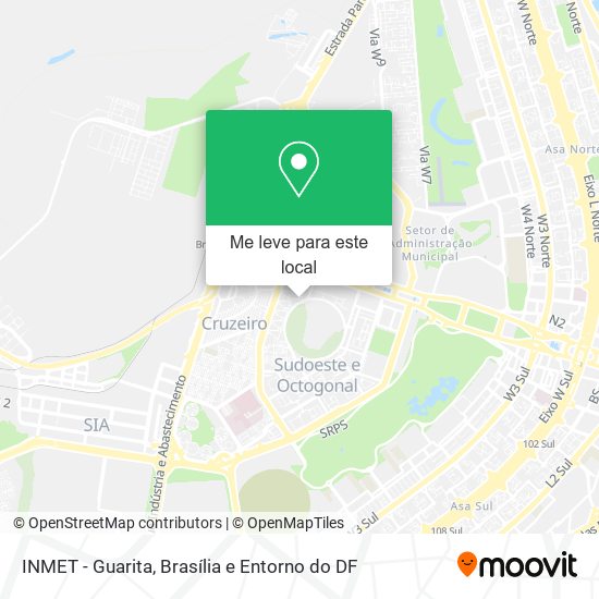 INMET - Guarita mapa