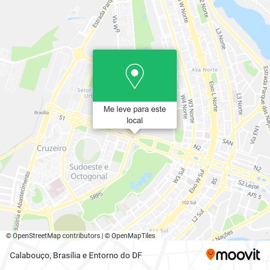 Calabouço mapa