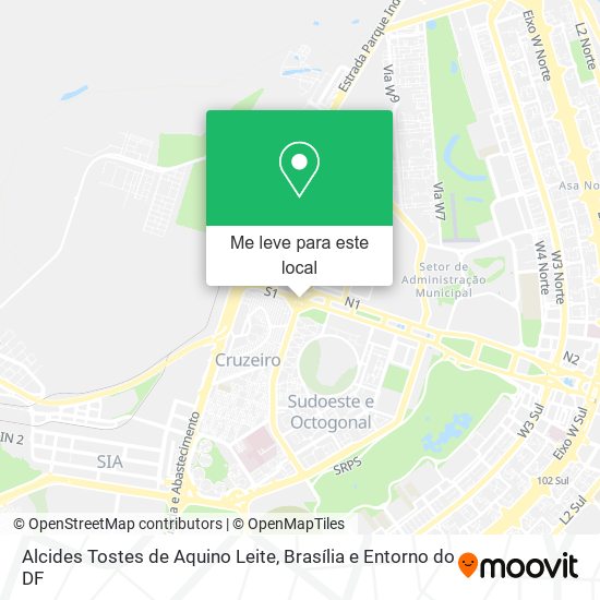 Alcides Tostes de Aquino Leite mapa
