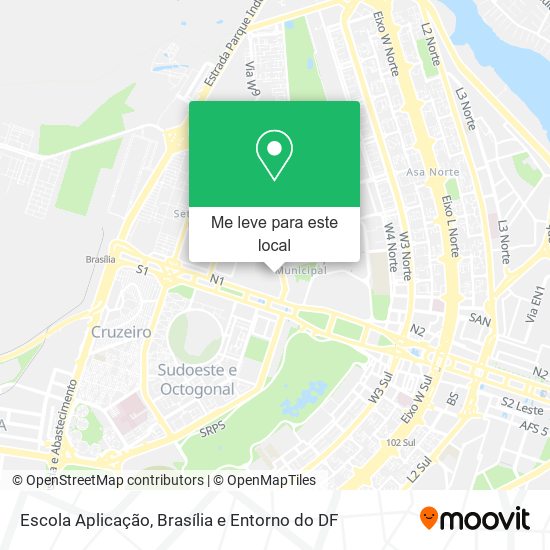 Escola Aplicação mapa