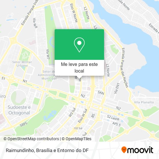Raimundinho mapa