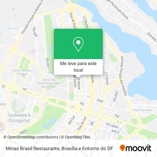 Minas Brasil Restaurante mapa