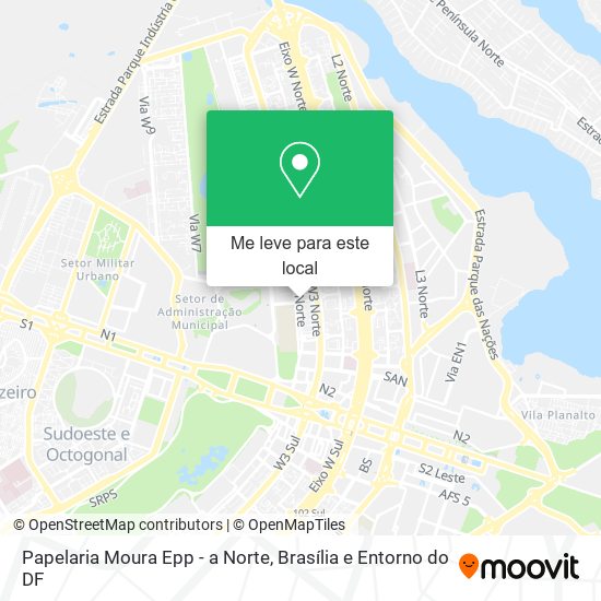 Papelaria Moura Epp - a Norte mapa