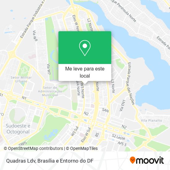 Quadras Ldv mapa