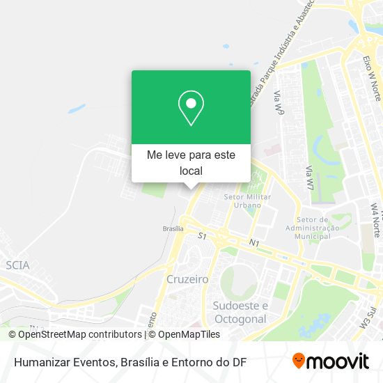Humanizar Eventos mapa