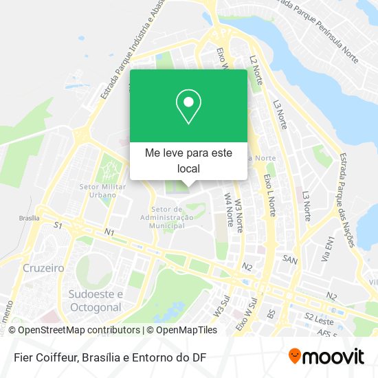 Fier Coiffeur mapa