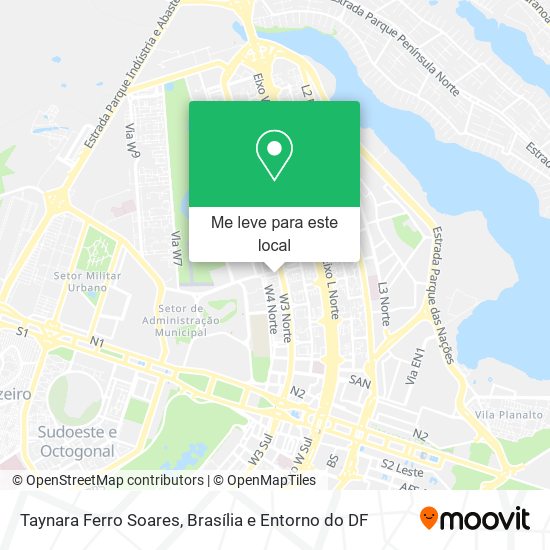 Taynara Ferro Soares mapa