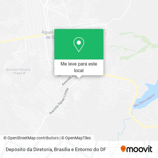 Depósito da Diretoria mapa