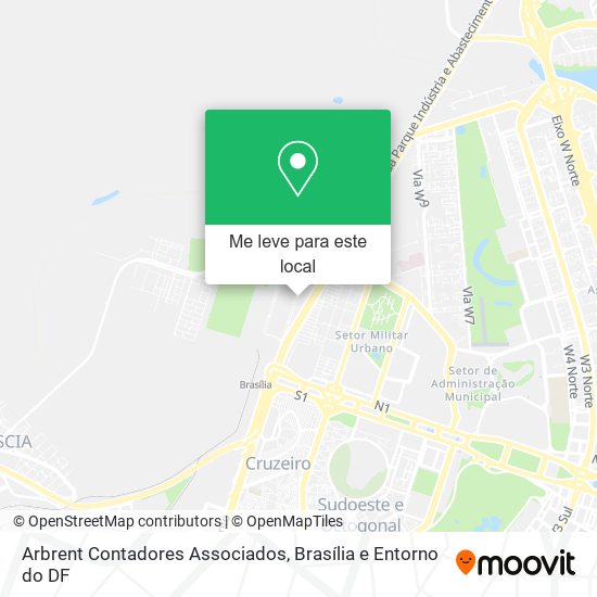 Arbrent Contadores Associados mapa