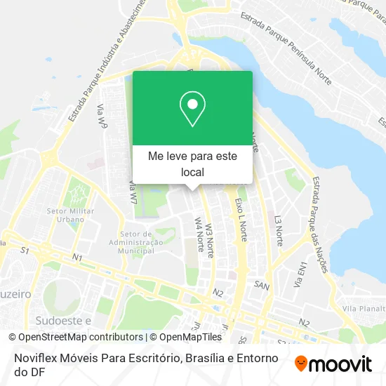 Noviflex Móveis Para Escritório mapa