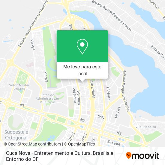 Cuca Nova - Entretenimento e Cultura mapa