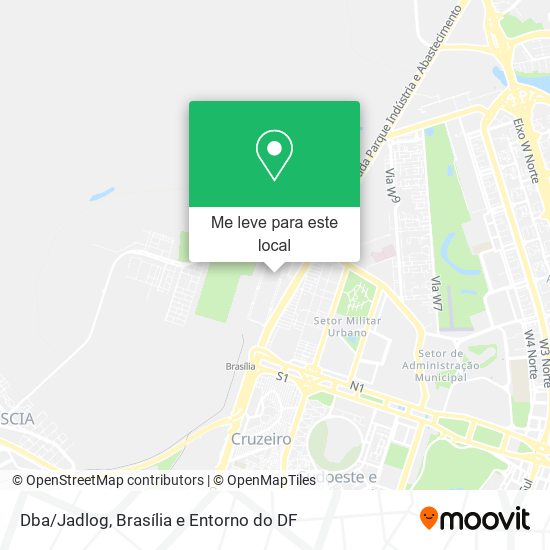 Dba/Jadlog mapa