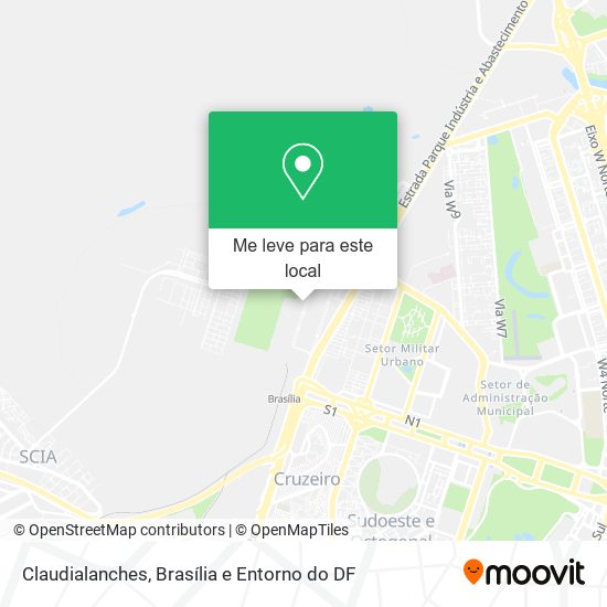 Claudialanches mapa