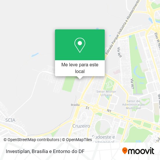 Investiplan mapa