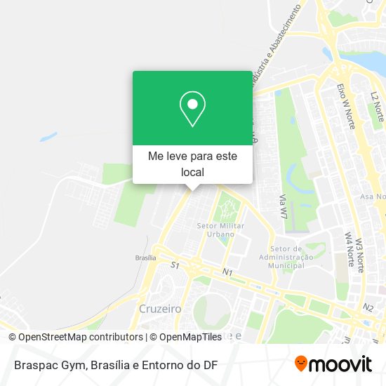 Braspac Gym mapa
