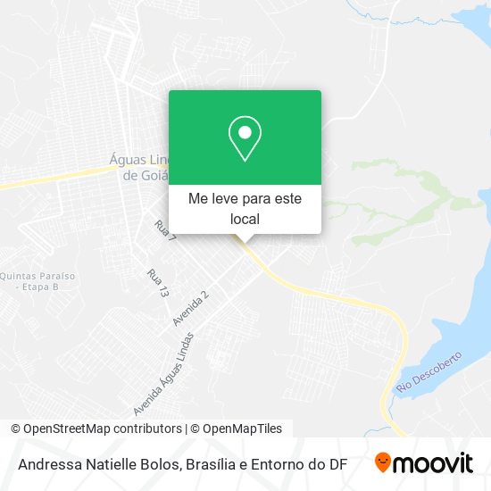 Andressa Natielle Bolos mapa