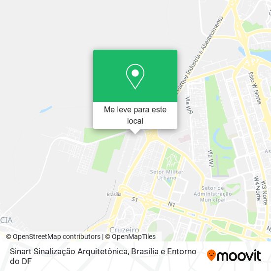 Sinart Sinalização Arquitetônica mapa