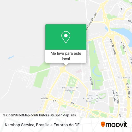 Karshop Service mapa