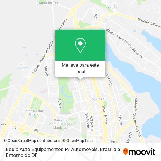 Equip Auto Equipamentos P/ Automoveis mapa