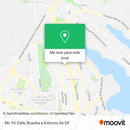Mr. Fit Cafe mapa