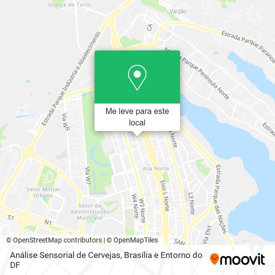 Análise Sensorial de Cervejas mapa