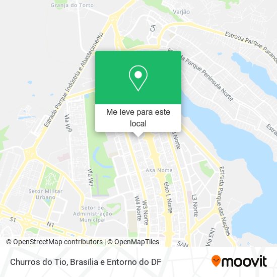 Churros do Tio mapa