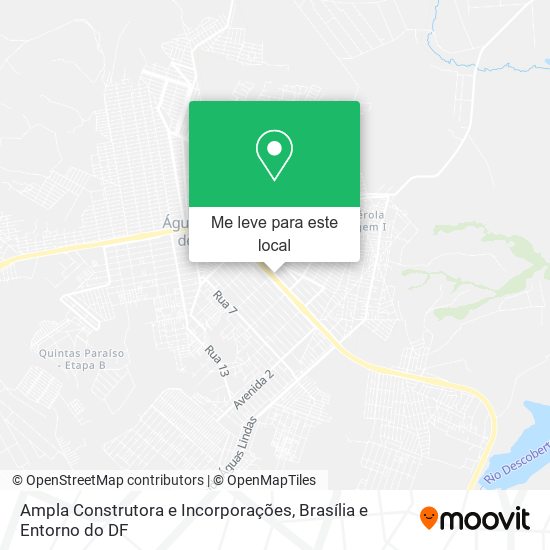 Ampla Construtora e Incorporações mapa