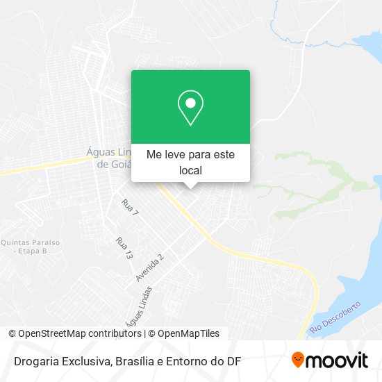 Drogaria Exclusiva mapa