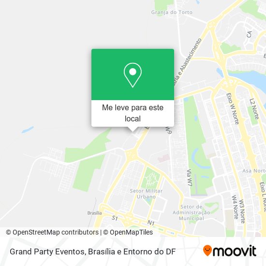 Grand Party Eventos mapa