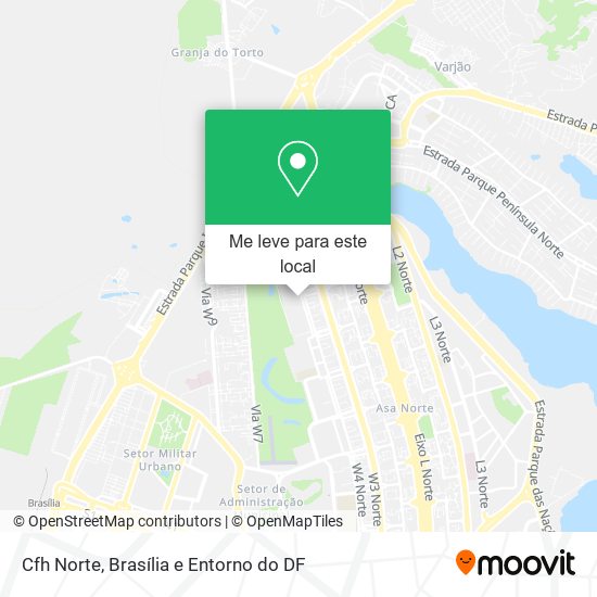 Cfh Norte mapa