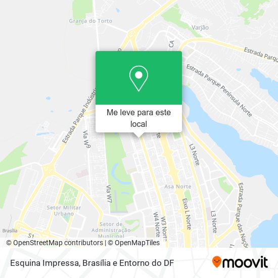 Esquina Impressa mapa