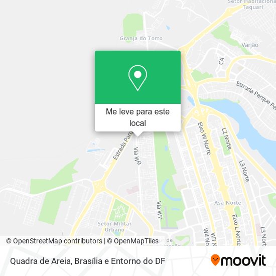 Quadra de Areia mapa