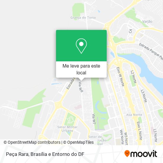 Peça Rara mapa