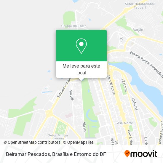 Beiramar Pescados mapa