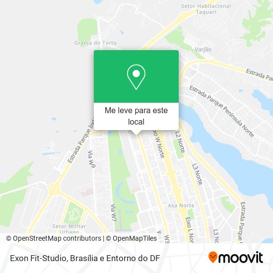 Exon Fit-Studio mapa